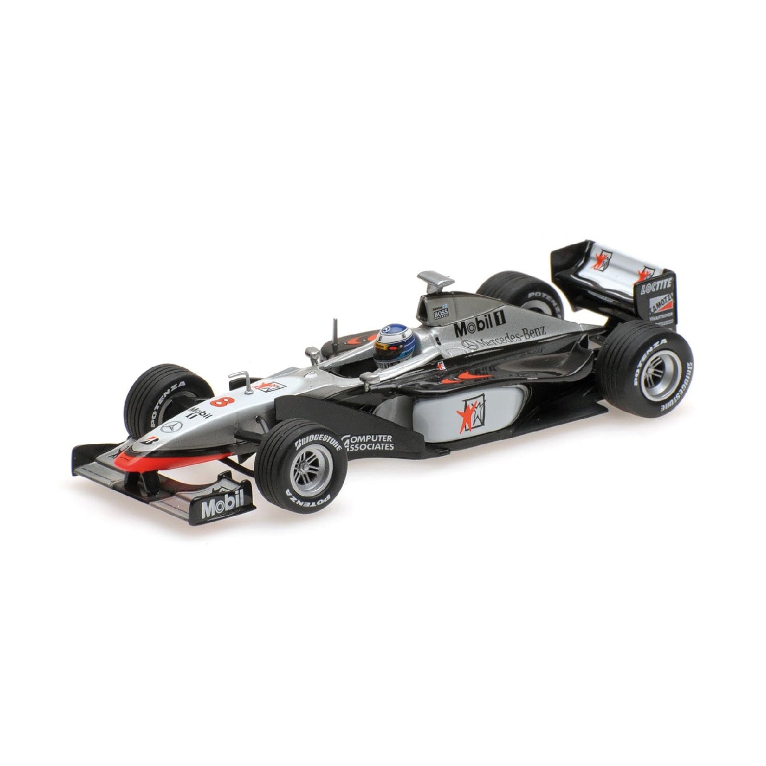 Mika Häkkinen World Champion 1998 1:43 Minichamps Model Car 