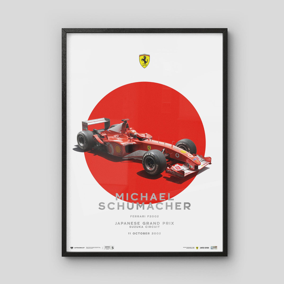 Scuderia Ferrari Ferrari F2002 - Michael Schumacher Suzuka GP 2002 