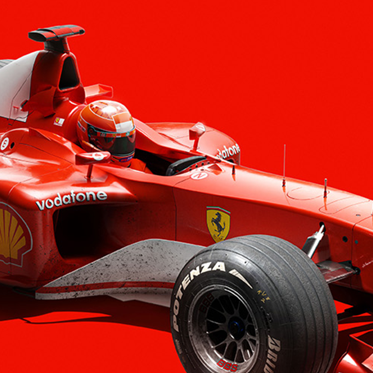 FERRARI F2002 Michael Schumacher (破損あり) Ferrari F2002 - Michael Schumacher Suzuka GP 2002 | Collector's