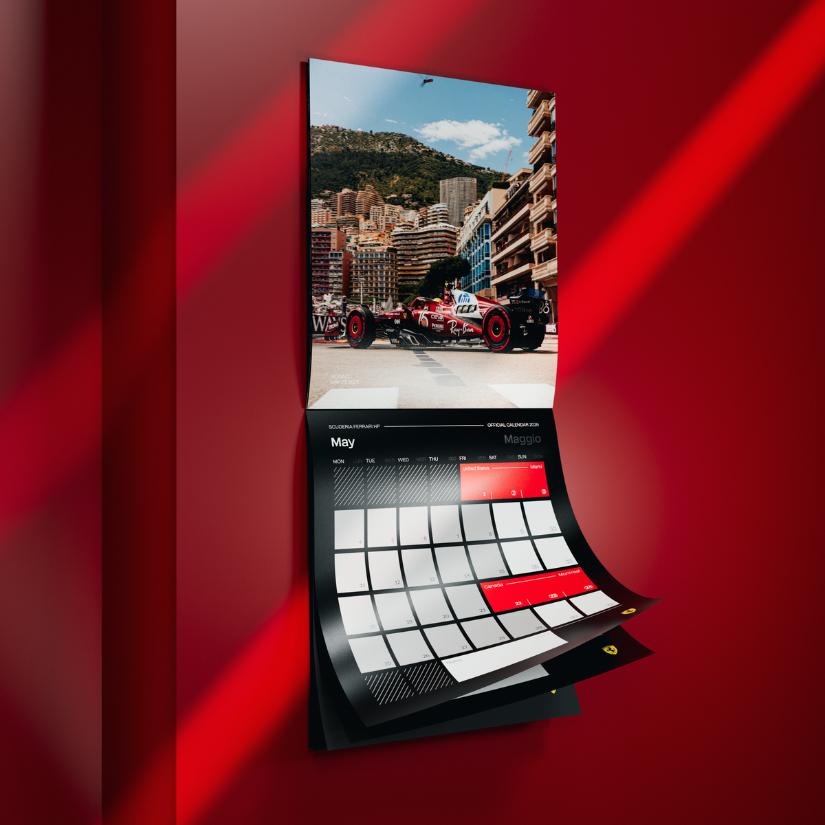 Scuderia Ferrari Official 2026 Scuderia Ferrari HP Wall Calendar Scuderia Ferrari Official 2026 Scuderia Ferrari HP Wall Calendar