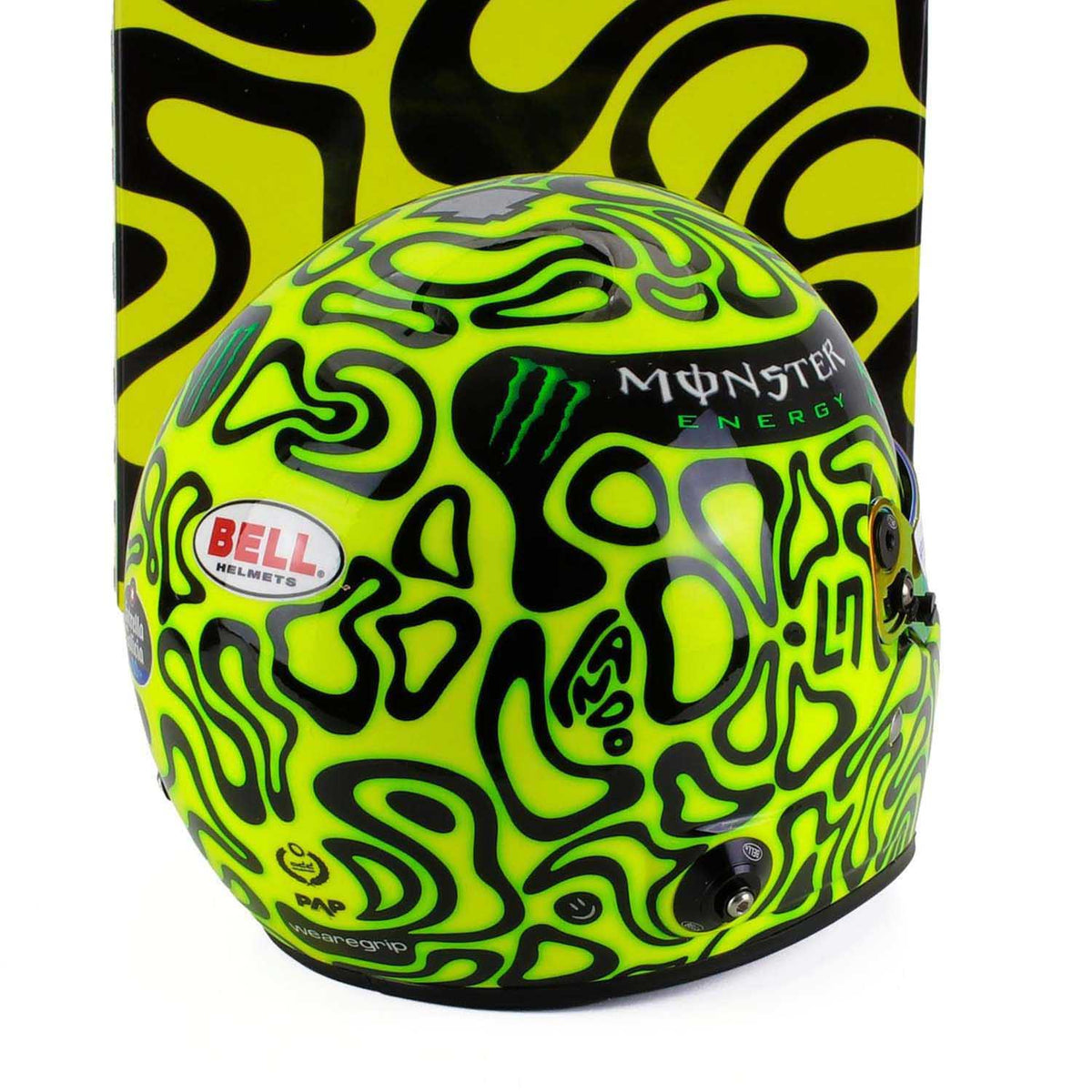 monome Norns Shield 蛍光グリーン 4 Norris 2025 World Champion 1:2 Mini Helmet by Bell – Fueler
