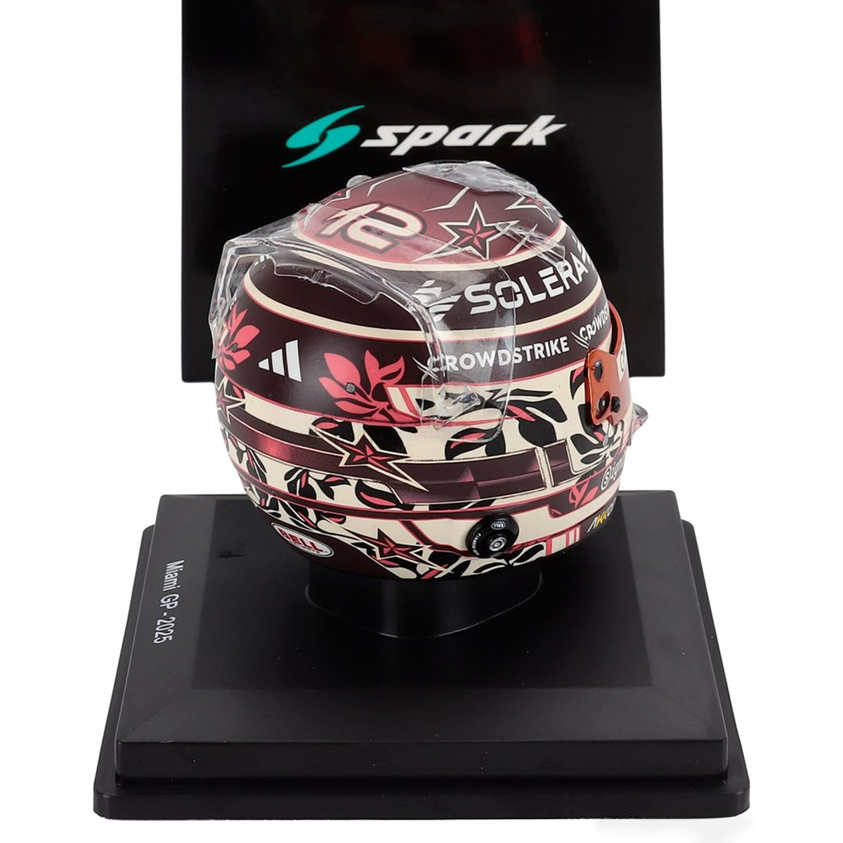 12 Antonelli Miami GP 2025 1:5 Mini Helmet – Fueler