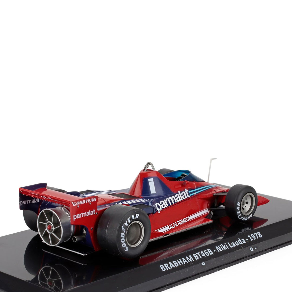 1 Lauda BT46B 1978 Season 1:24 Car Model – Blister Pack – Fueler