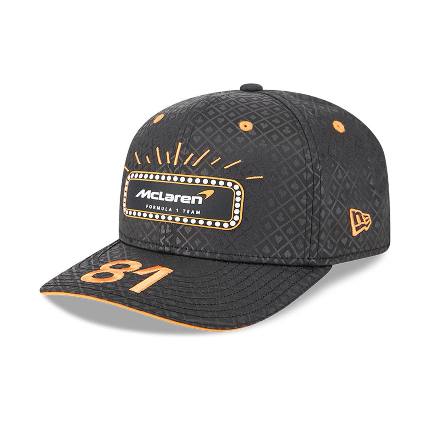 F1　ドライバーキャップ　各種 mclaren-f1-2025-vegas-gp-oscar