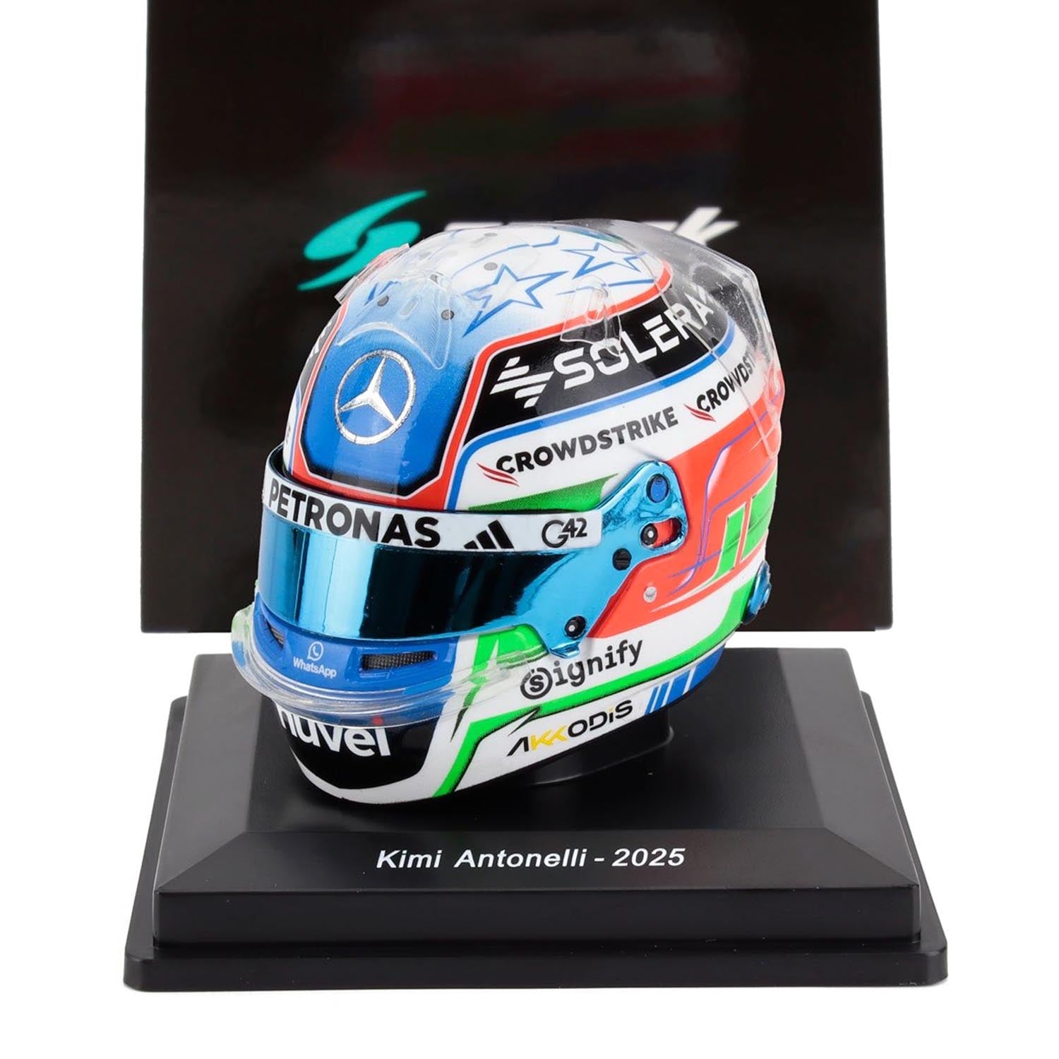 12 Antonelli 2025 Season 1:5 Mini Helmet – Fueler