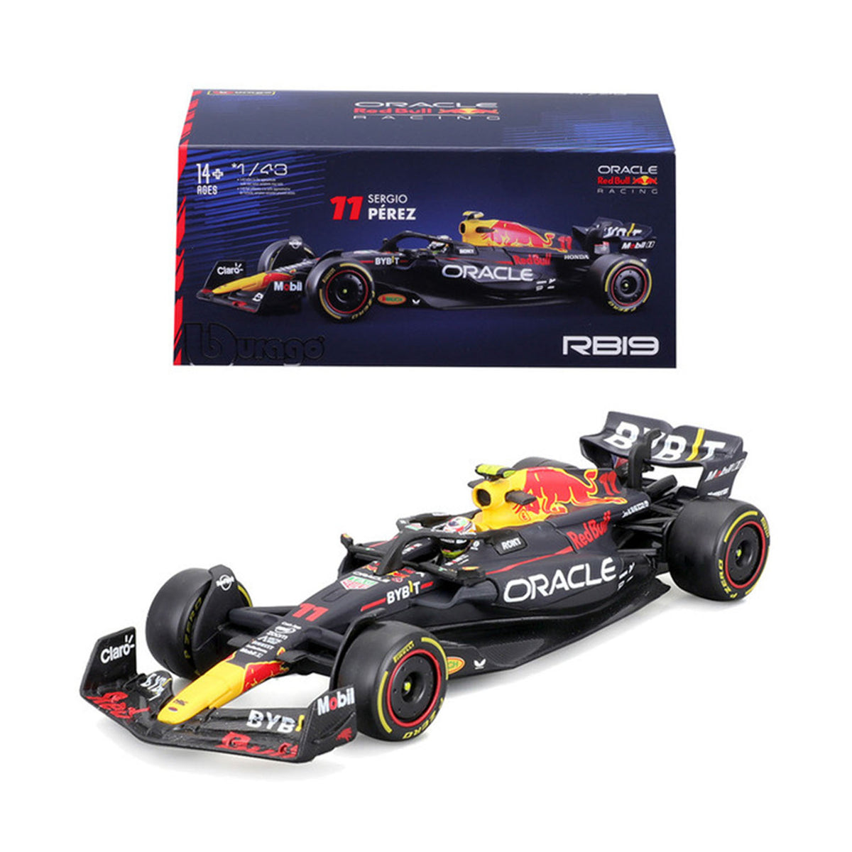 Red Bull F1カー モデル Spark S8570 Oracle Red Bull Racing RB19 No.11 Oracle Red