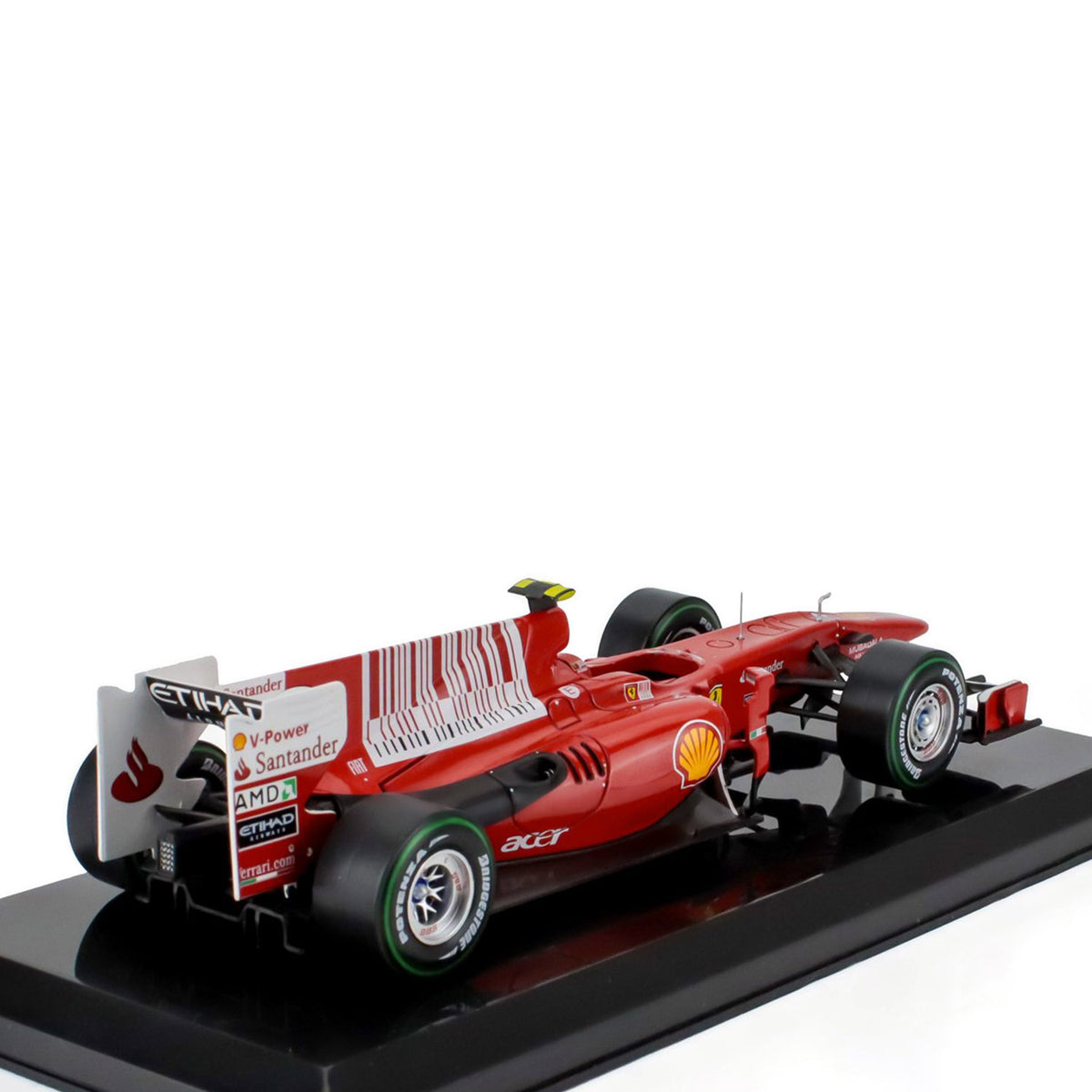 Scuderia Ferrari #8 Alonso F10 2010 Season 1:24 Car Model