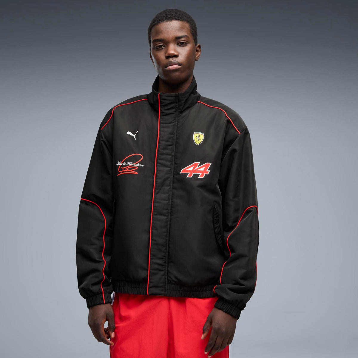 Scuderia Ferrari Lewis Hamilton Racing Jacket - Official F1