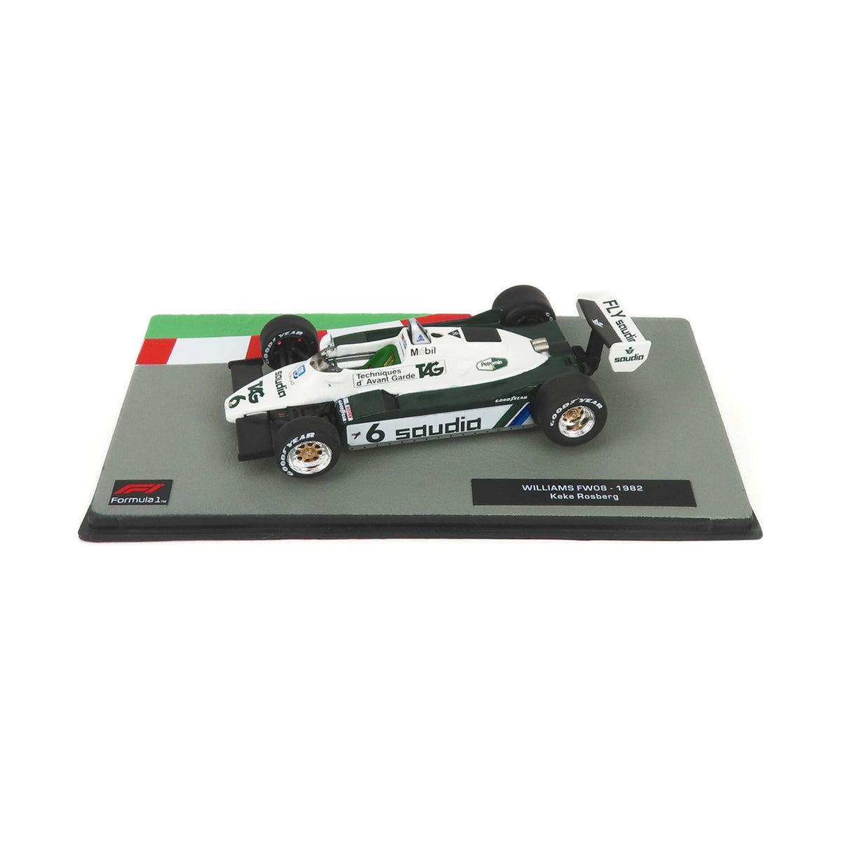 Williams Racing #6 Rosberg FW08 World Champion 1982 Fly Saudia 1