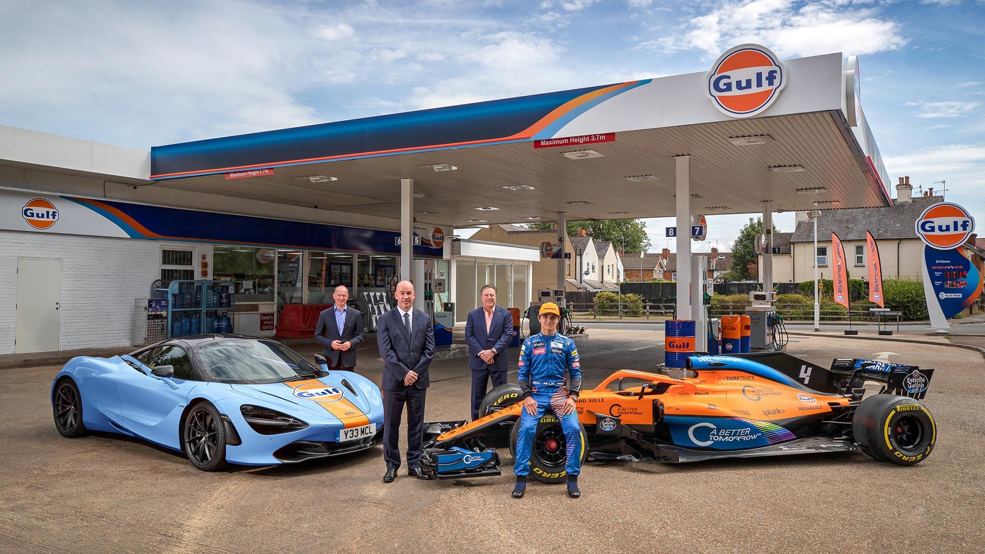 Gulf history in motorsports and their partnership with McLaren - Fueler store