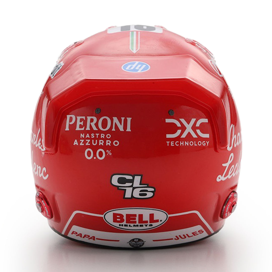 #16 Leclerc Monza GP - Niki Lauda Tribute 2025 1:5 Mini Helmet
