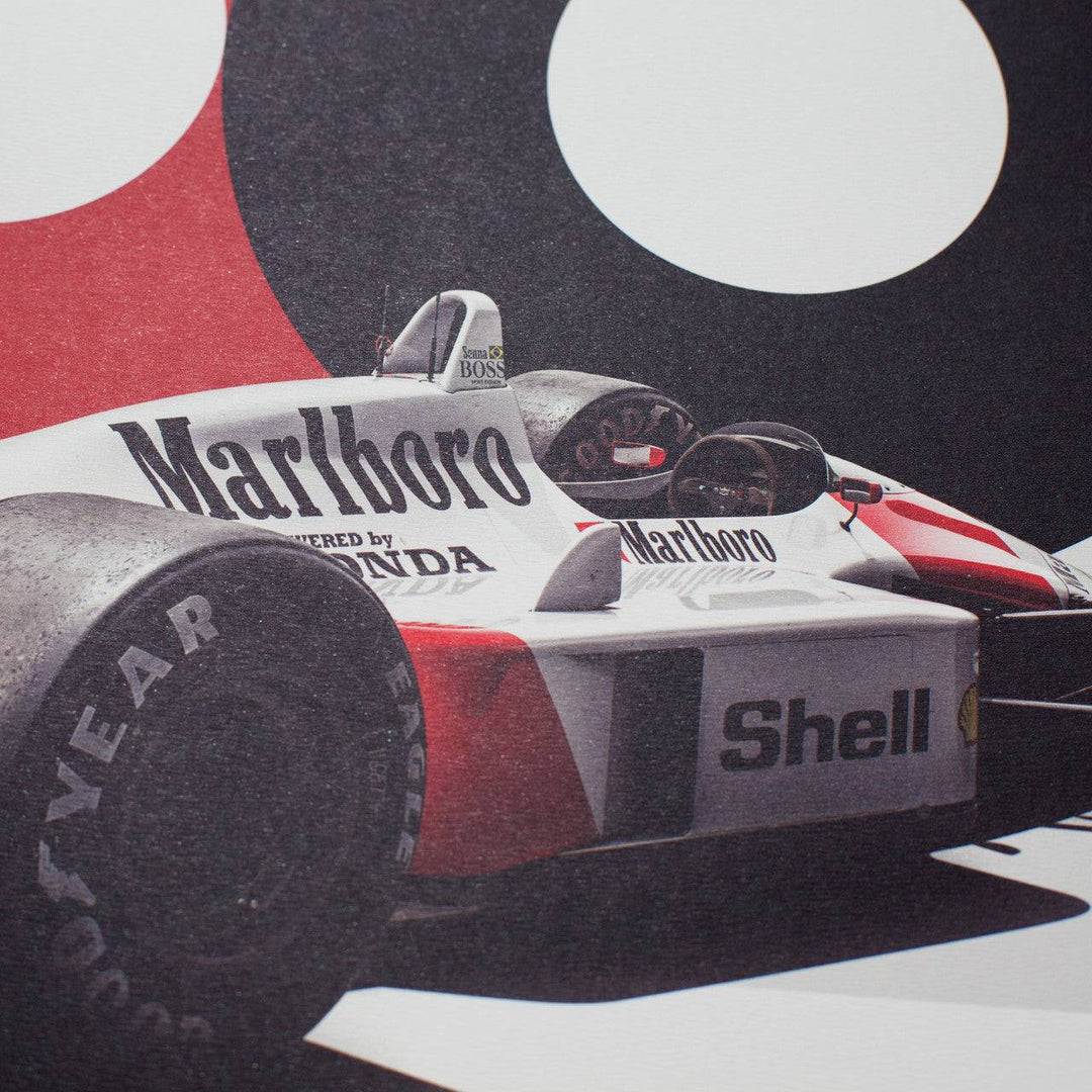 MP4/4 - Ayrton Senna - 1988 - San Marino GP | Large