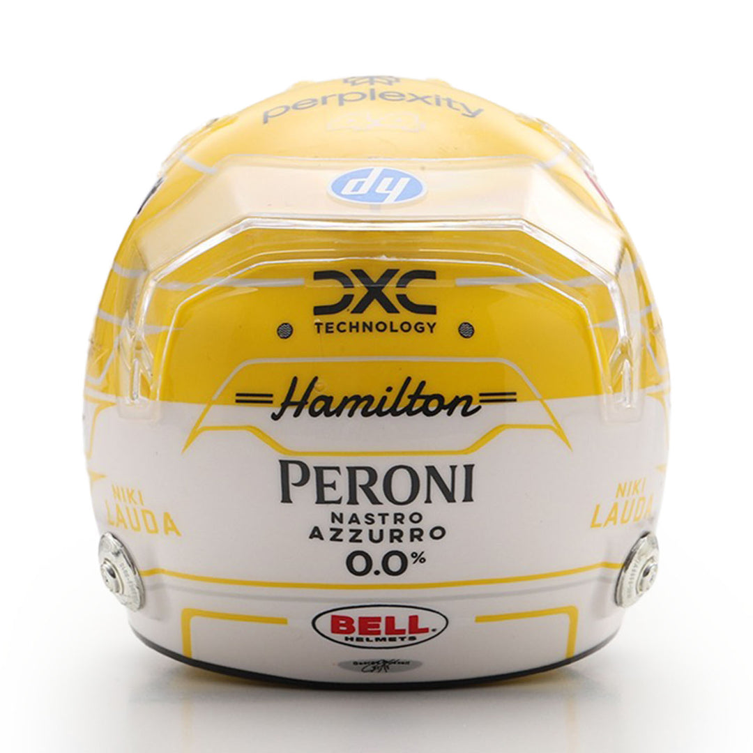 #44 Hamilton Monza GP 2025 Niki Lauda Tribute 1:5 Mini Helmet