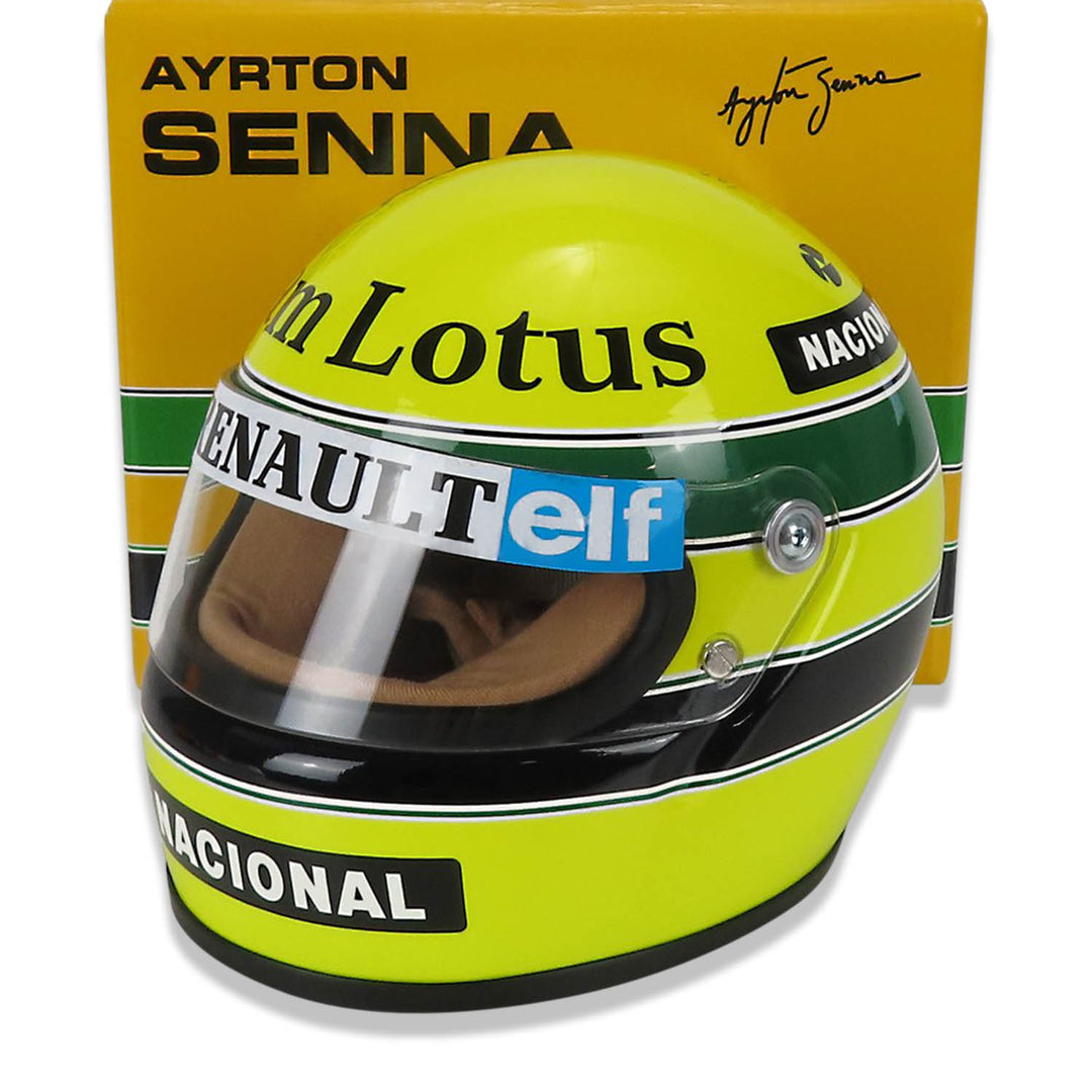 1985 Senna Lotus 97T 1:2 Mini Helmet