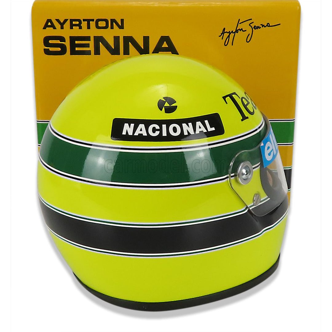 1985 Senna Lotus 97T 1:2 Mini Helmet