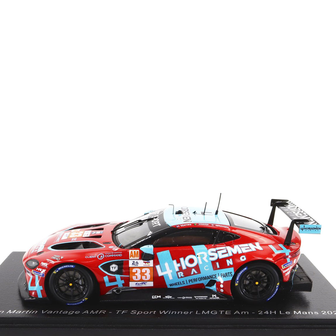 Aston Martin Vantage AMR Turbo V8 4.0L Winner 24h Le Mans 2022 1:43 Spark Car Model