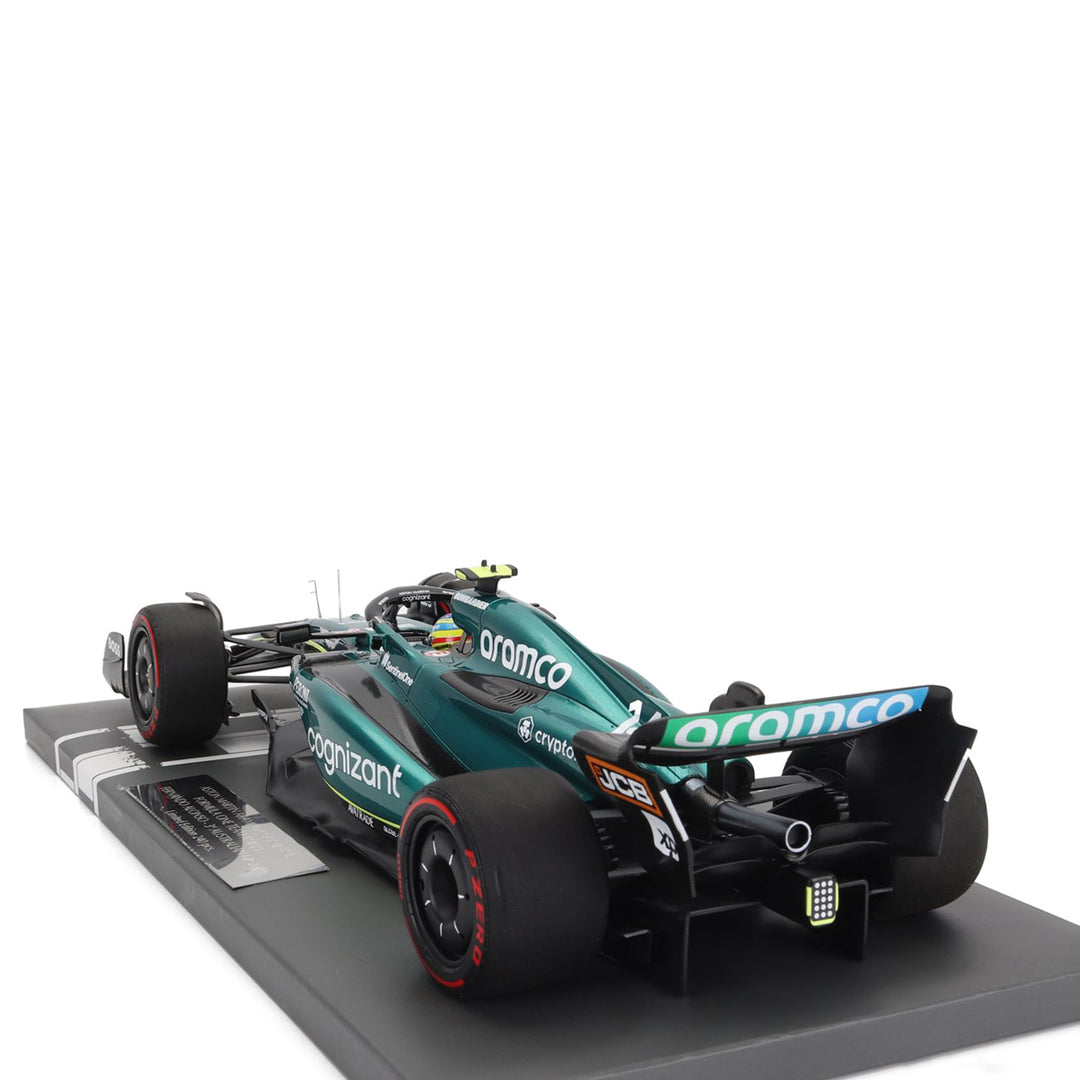 #14 Alonso 2023 Asutralian GP 3rd Place 1:18 AMR23 Minichamps Car Model