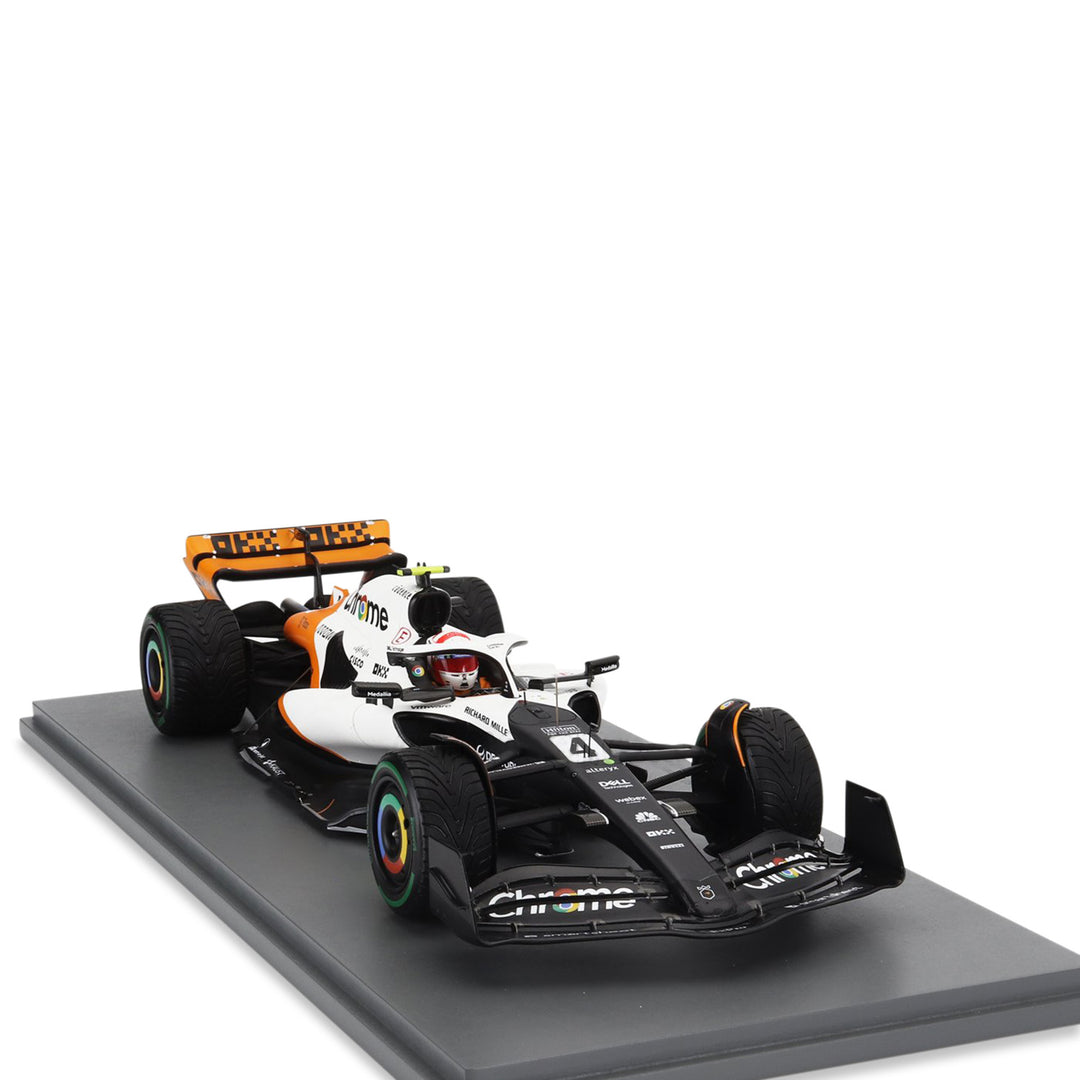 #4 Norris MCL60 Monaco GP 1:18 Spark Car Model