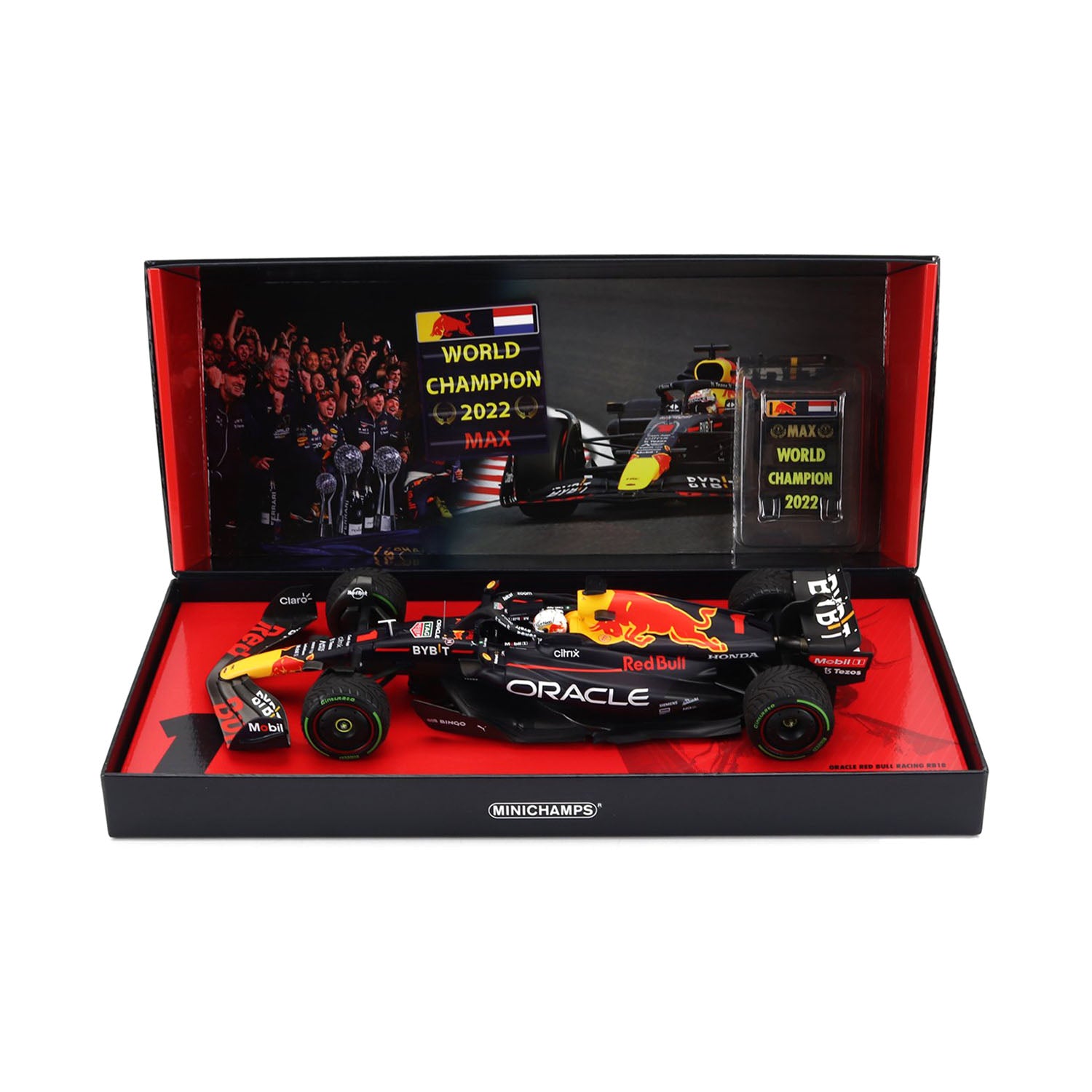 1 Verstappen RB18 Japan GP World Champion 1:18 Spark Car Model 