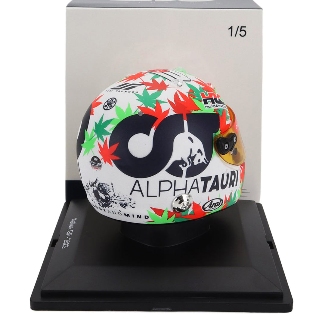 #22 Tsunoda Monza GP 2023 1:5 Spark Mini Helmet