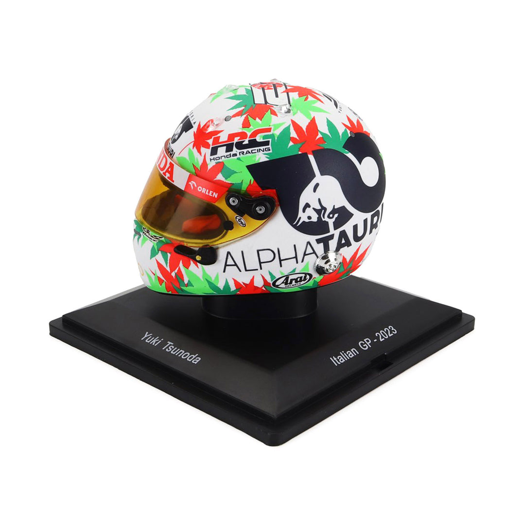 #22 Tsunoda Monza GP 2023 1:5 Spark Mini Helmet