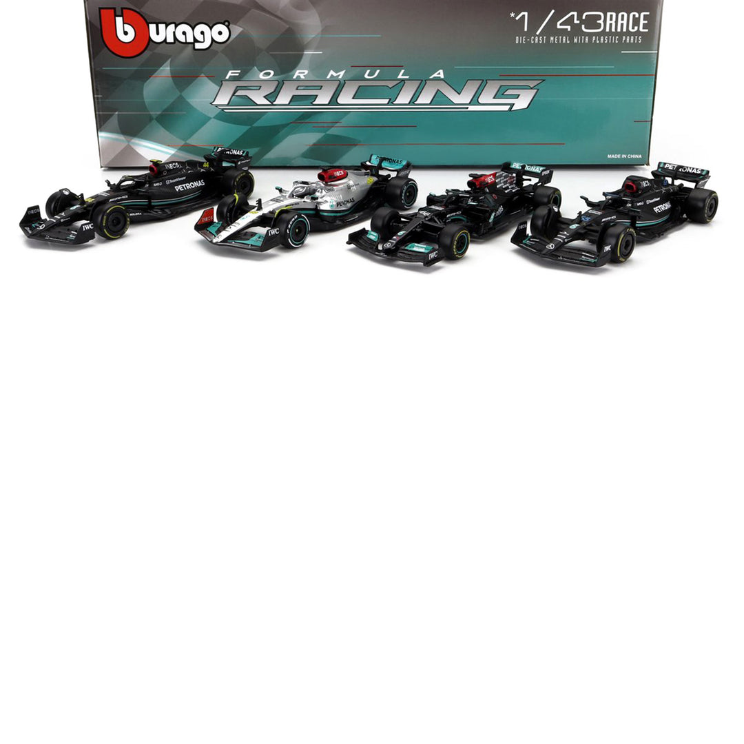 Mercedes-AMG Set of 4 1:43 Car Models