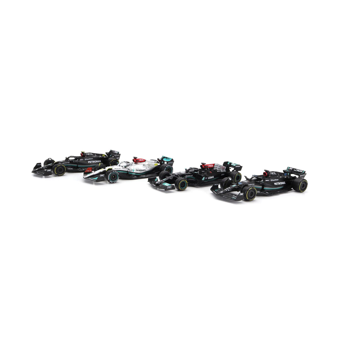 Mercedes-AMG Set of 4 1:43 Car Models