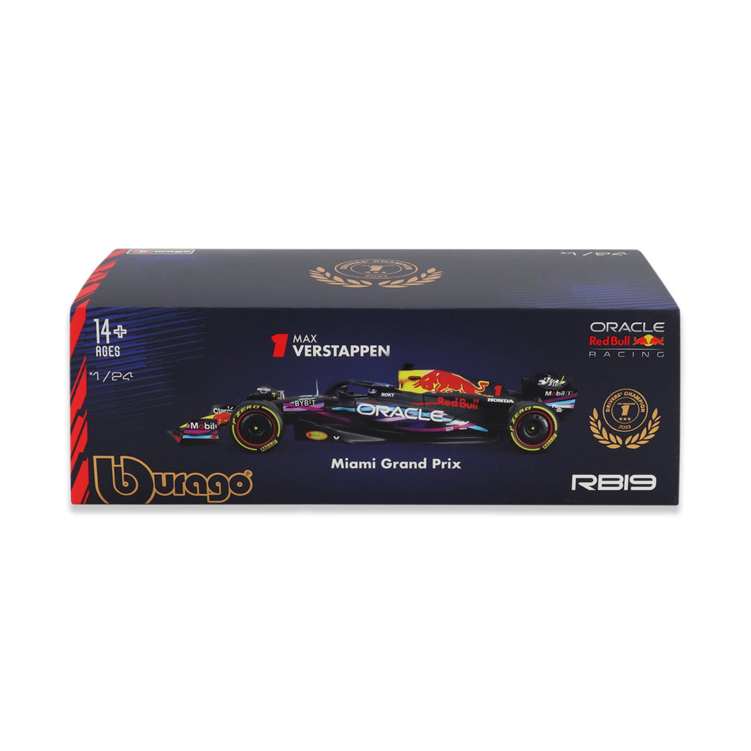 #1 Verstappen RB19 2023 Miami GP 1:24 Car Model