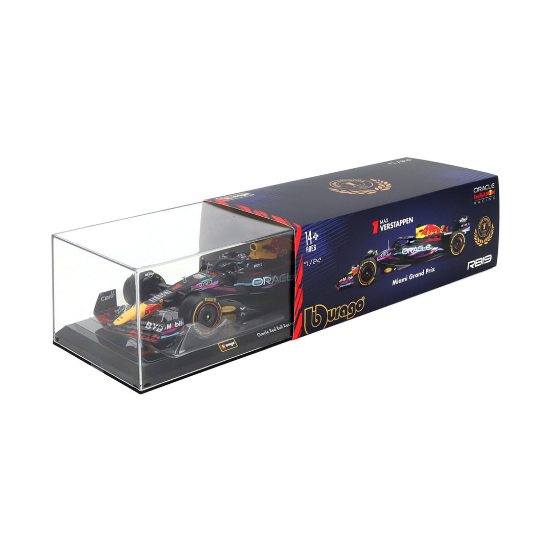 #1 Verstappen RB19 2023 Miami GP 1:24 Car Model