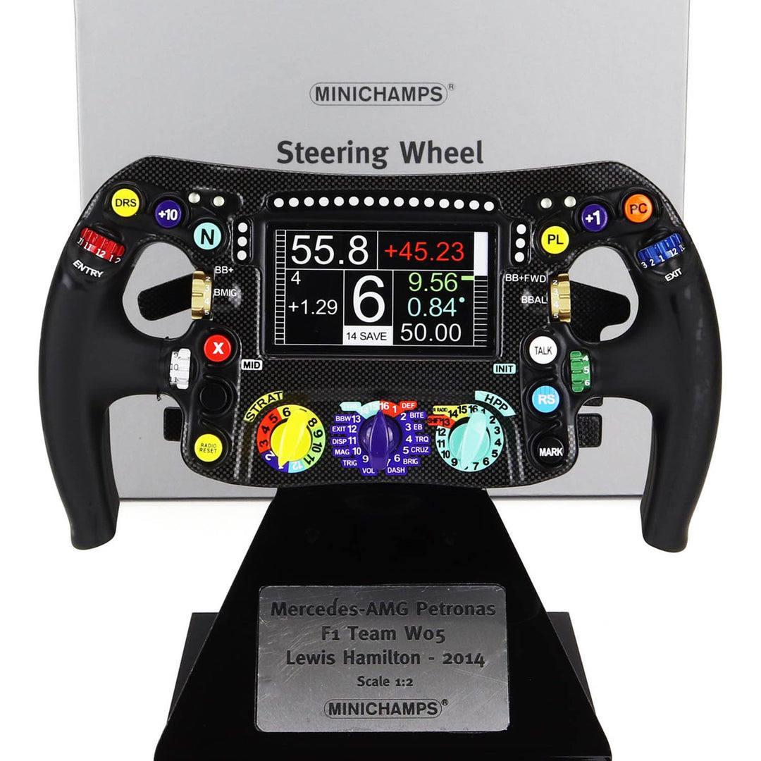 #44 Hamilton 2014 W05 Steering Wheel Replica 1:2