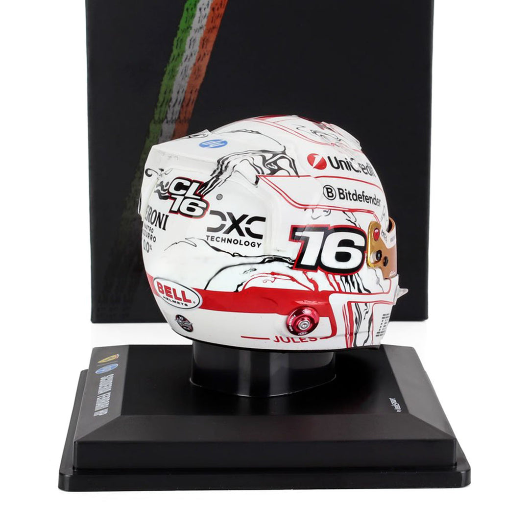 #16 Leclerc Japan GP 2025 1:5 Mini Helmet