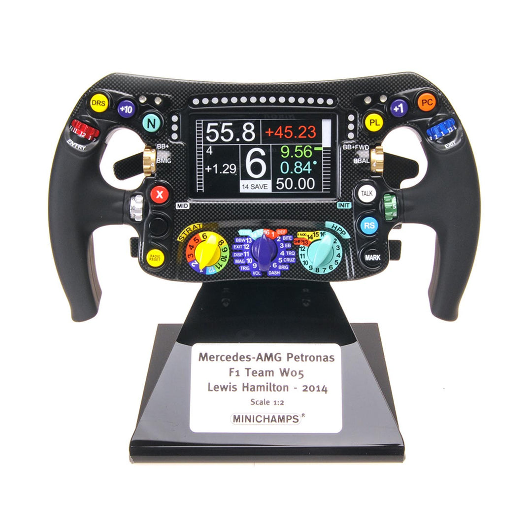 #44 Hamilton 2014 W05 Steering Wheel Replica 1:2