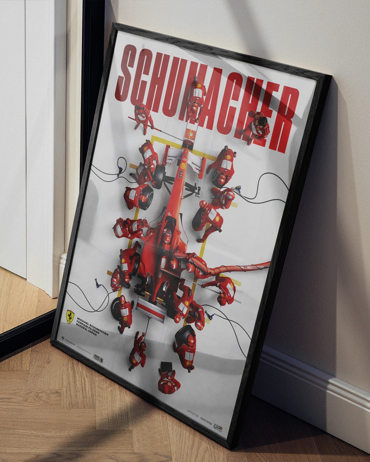 Ferrari F1-2000 Pit Stop - Michael Schumacher Japanese GP 2000