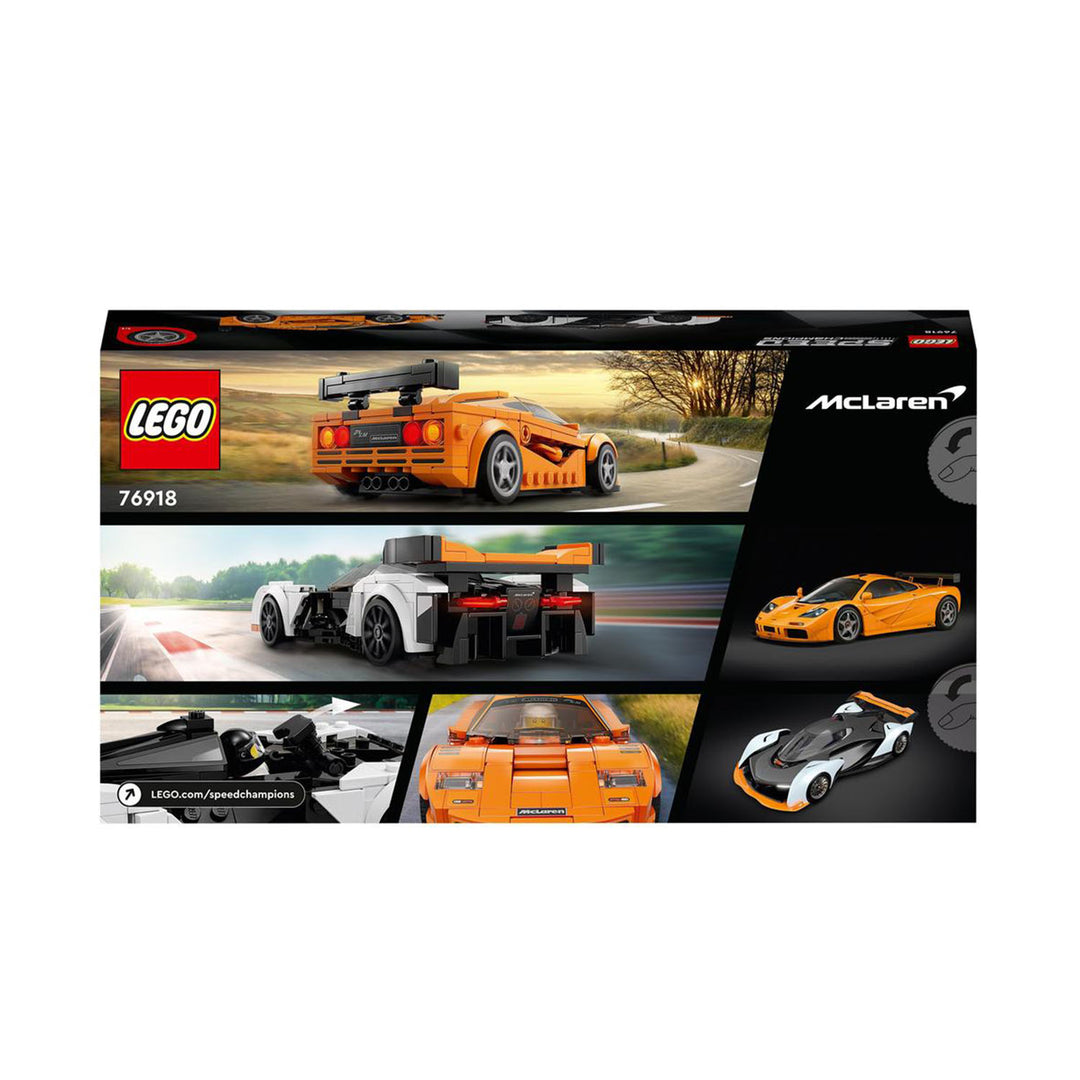 McLaren Solus GT & F1 LM LEGO Speed Champion Car Models