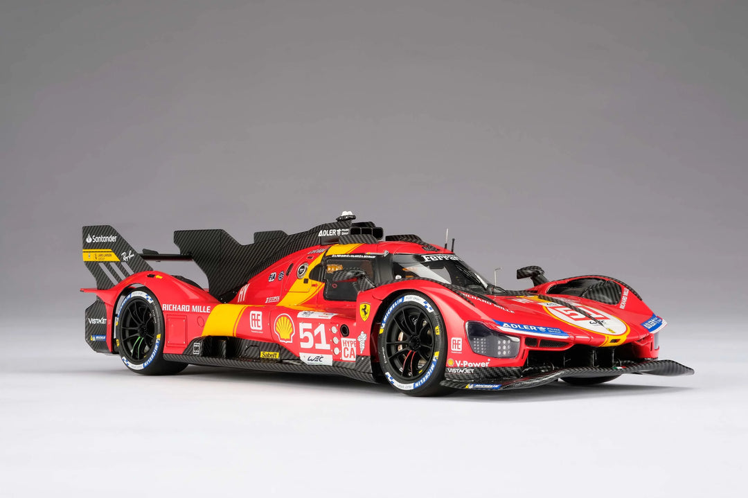 Ferrari 499P 2023 Le Mans Winner 1:18 Amalgam Car Model