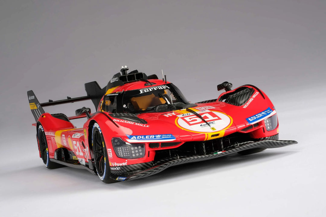 Ferrari 499P 2023 Le Mans Winner 1:18 Amalgam Car Model