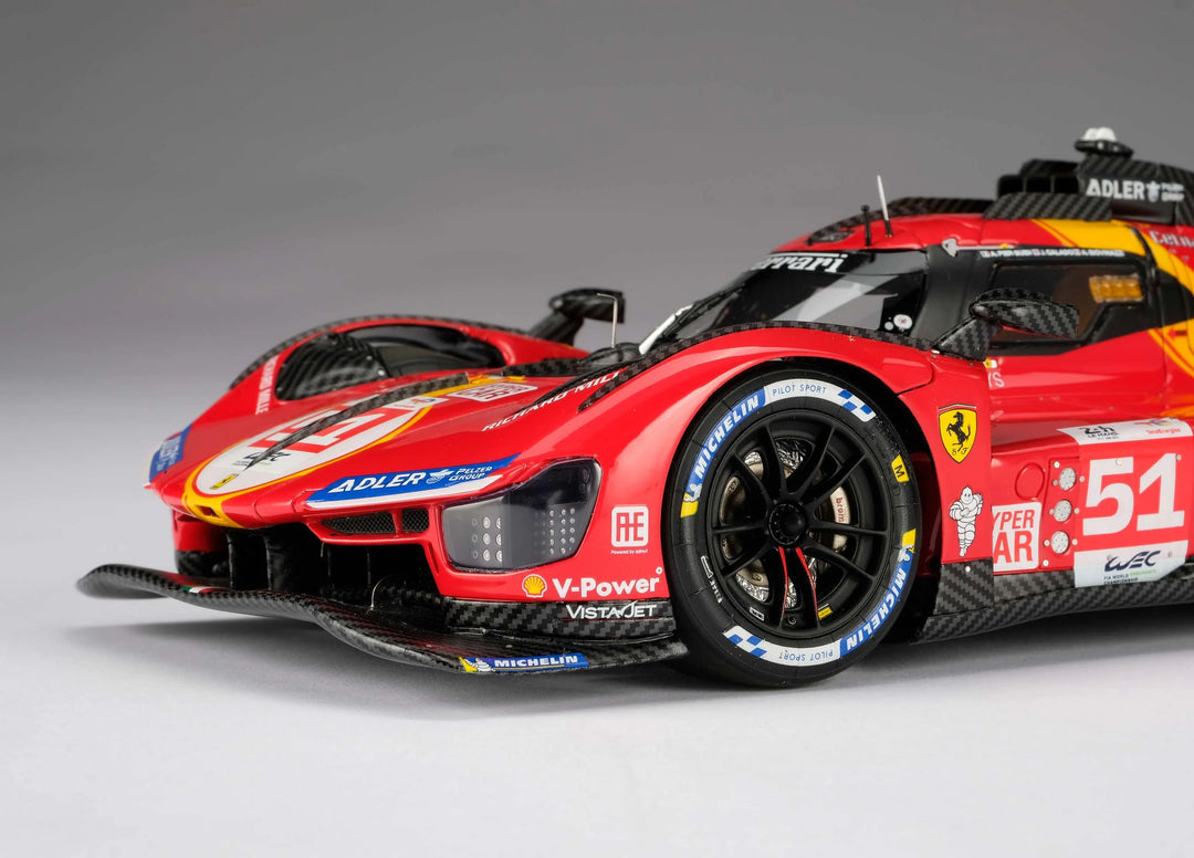 Ferrari 499P 2023 Le Mans Winner 1:18 Amalgam Car Model