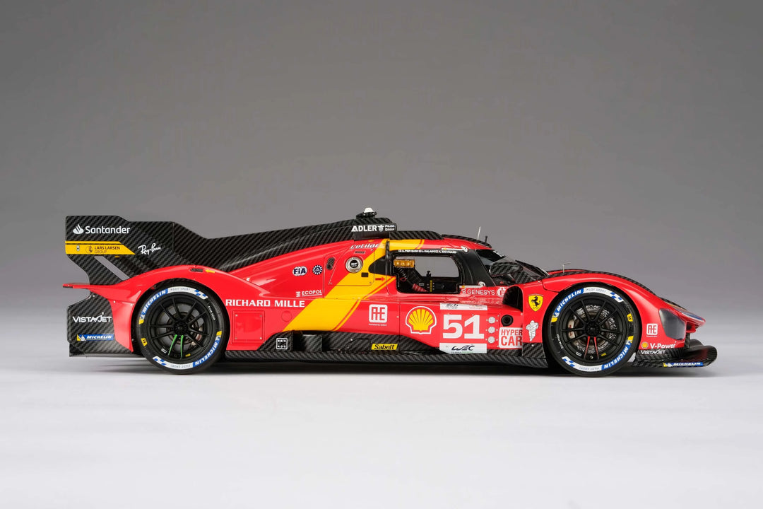 Ferrari 499P 2023 Le Mans Winner 1:18 Amalgam Car Model