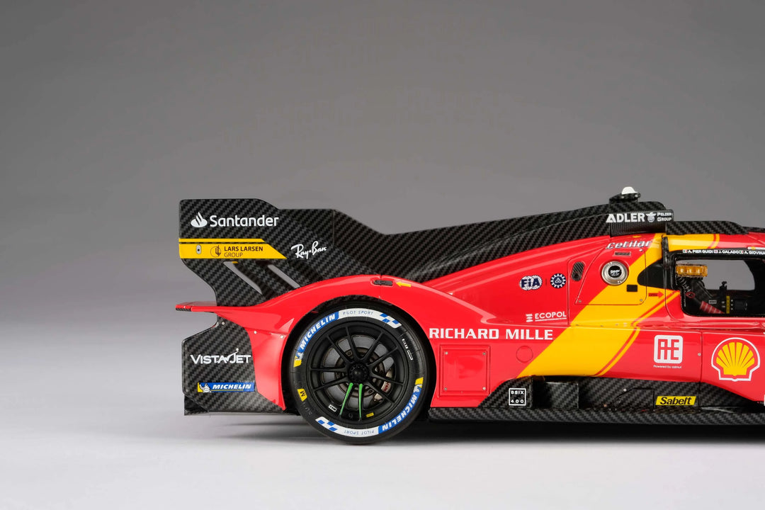 Ferrari 499P 2023 Le Mans Winner 1:18 Amalgam Car Model