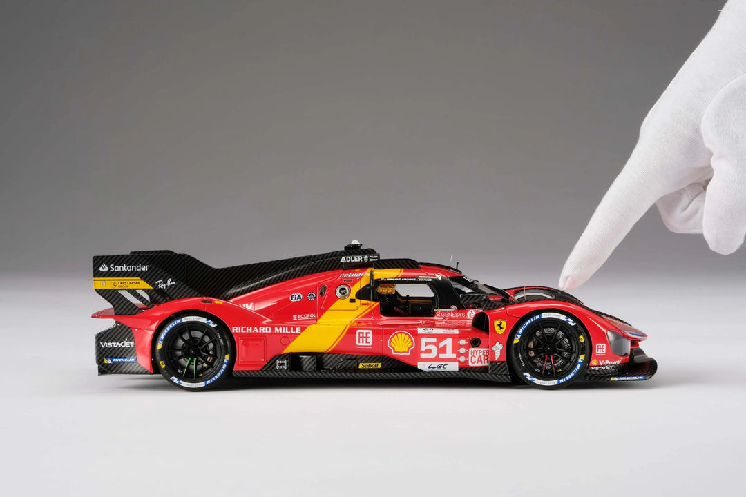 Ferrari 499P 2023 Le Mans Winner 1:18 Amalgam Car Model