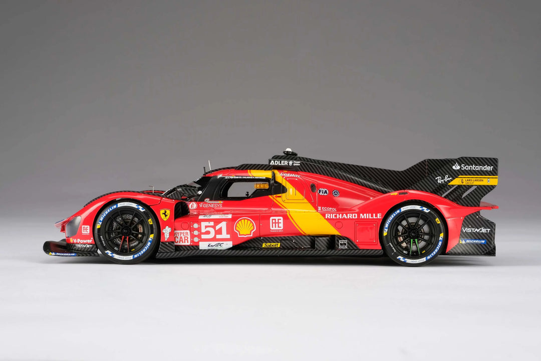 Ferrari 499P 2023 Le Mans Winner 1:18 Amalgam Car Model