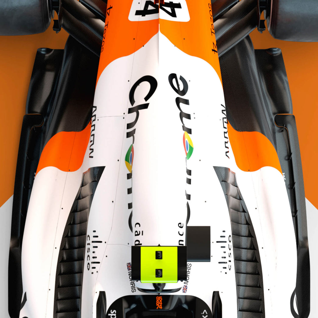 Lando Norris - The Triple Crown Livery - 
60th Anniversary - 2023 | Large