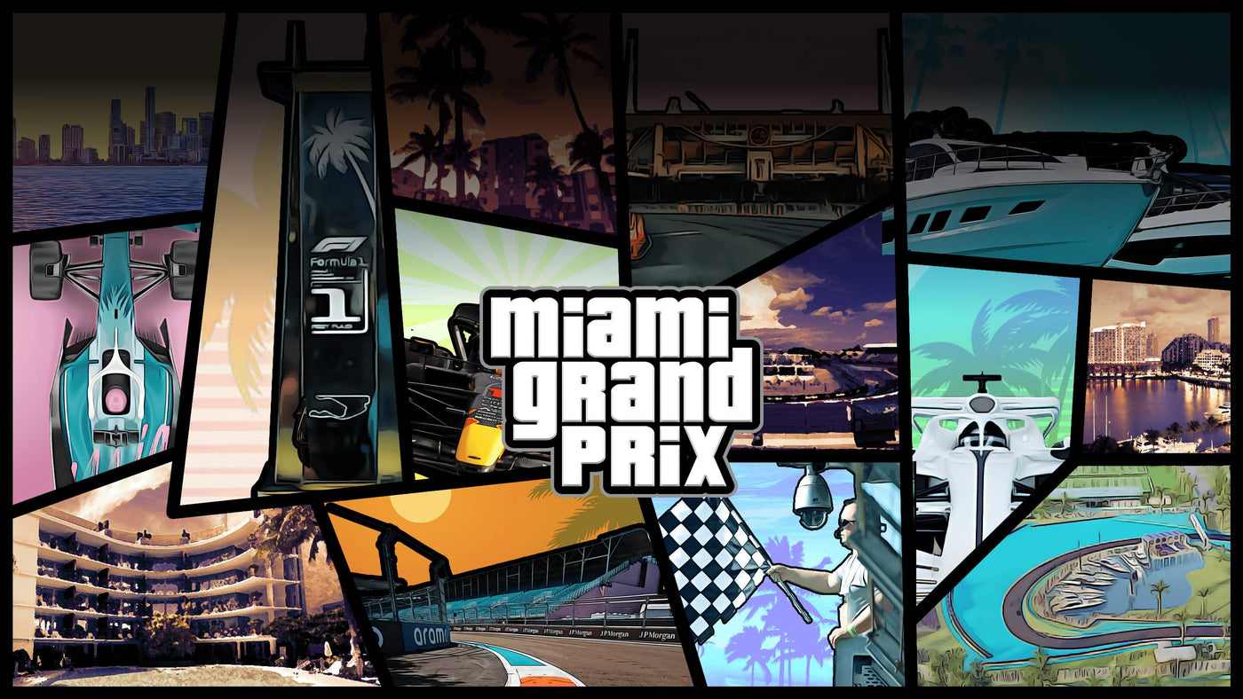 Introducing the (305) and Vice City jerseys. #miamigp #f1 #f1fans #f1t