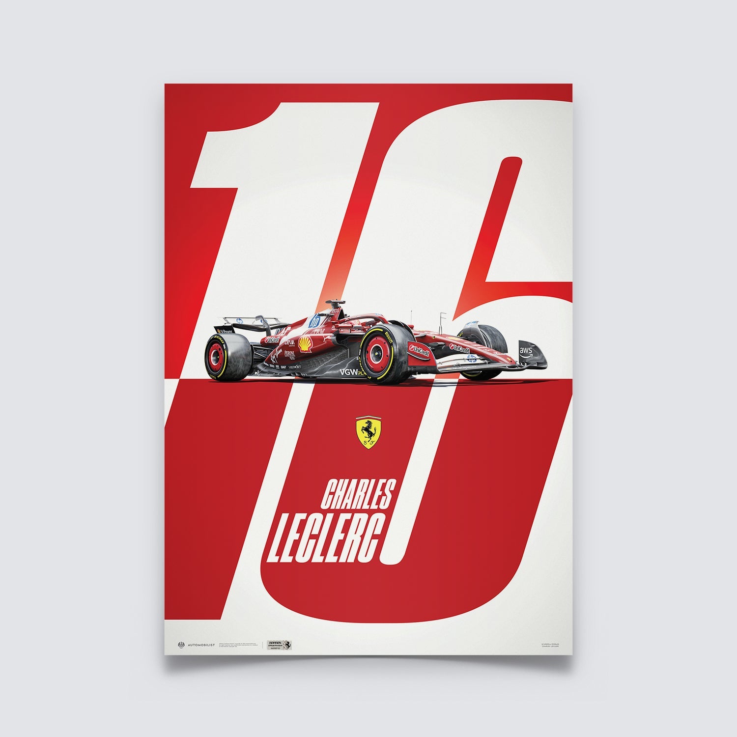 Scuderia Ferrari SF-25 Monza Special Livery 2025 | Large