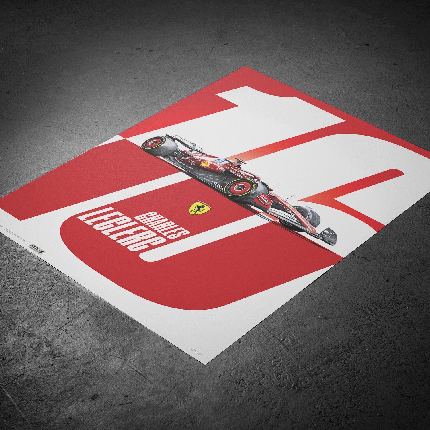 Scuderia Ferrari SF-25 Monza Special Livery 2025 | Large