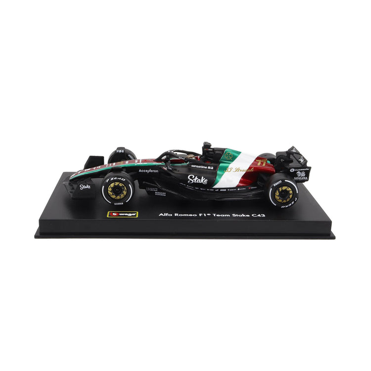 C43 2023 #77 Bottas Monza Special Edition Car Model 1:43 - Alfa Romeo - Fueler™ 