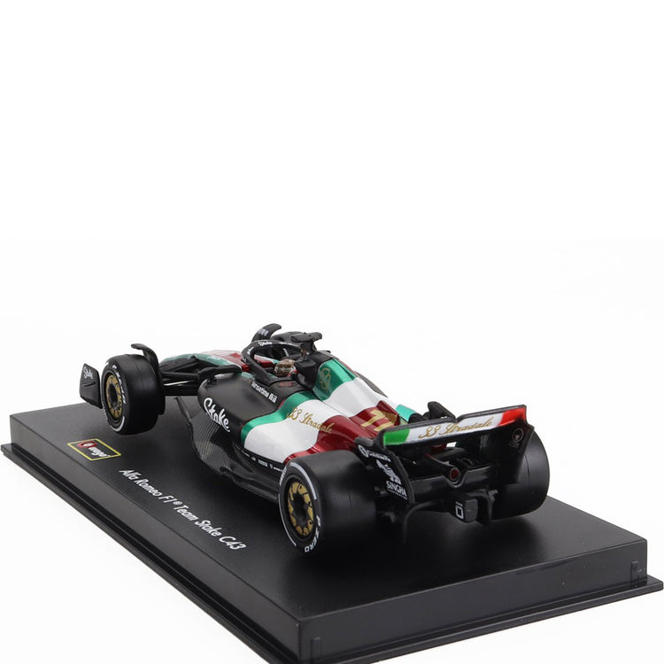 C43 2023 #77 Bottas Monza Special Edition Car Model 1:43 - Alfa Romeo - Fueler™ 