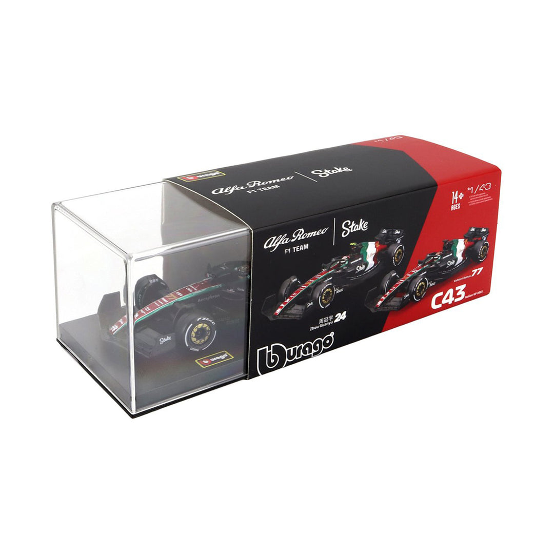 C43 2023 #77 Bottas Monza Special Edition Car Model 1:43 - Alfa Romeo - Fueler™ 