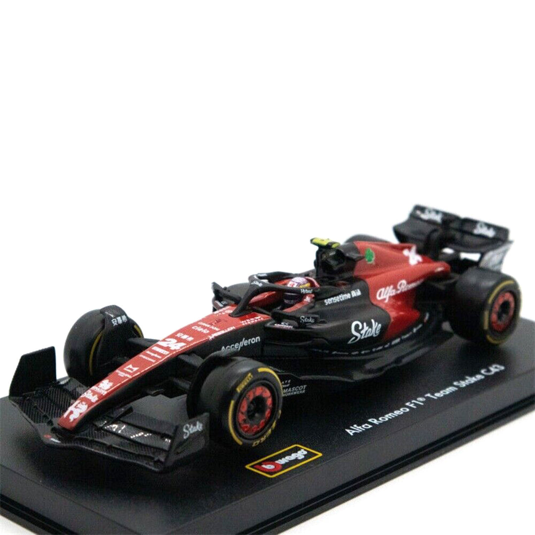 C43 Alfa Romeo 2023 Zhou Car Model 1:43 - Alfa Romeo - Fueler™ 