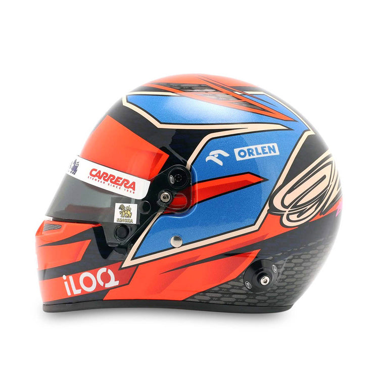 Kimi Räikkönen #7 2021 Imola GP 1:2 Helmet - Alfa Romeo - Fueler™ - MH21KRIM - fueler.store - Mini Helmet